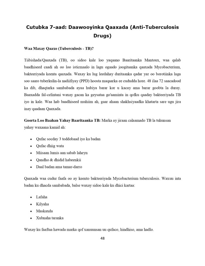 Pharmacology Book Af Somali Barashada Dawada page 0049